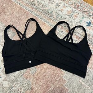 Lululemon Energy Longline Sports Bras (2)